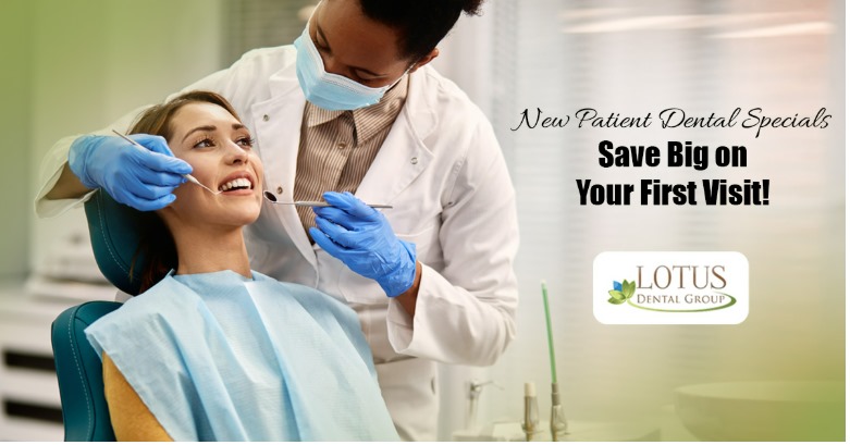 New patient dental specials in Campbell – Affordable dental care at Lotus Dental